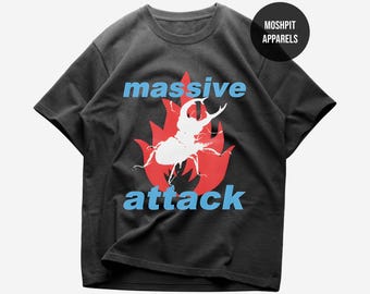 Massive Attack T Shirt - Etsy