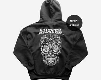 Sudadera Killswitch Engage - Sudadera de música metal - My Curse - As Daylight Dies - Atonement - Merchandising de Killswitch Engage - Ropa unisex para rockeros