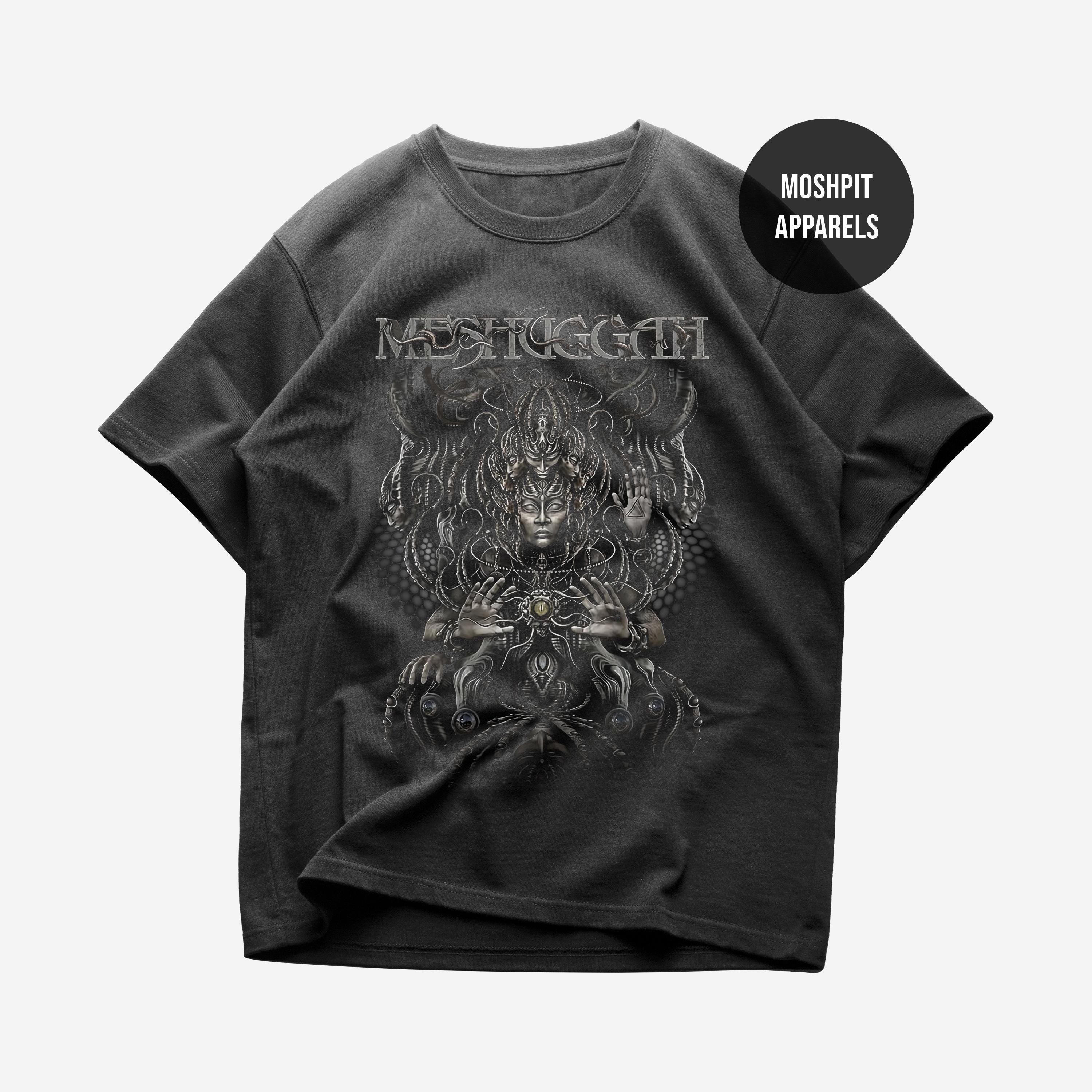 Vintage 00s Meshuggah Metal Band T-shirt In very