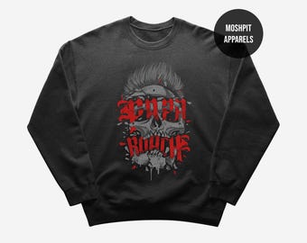 Sweatshirt Papa Roach - Sweatshirt rockmuziek - Last Resort - Infest Album Sweatshirt - Papa Roach Merch - Rocker uniseks kleding