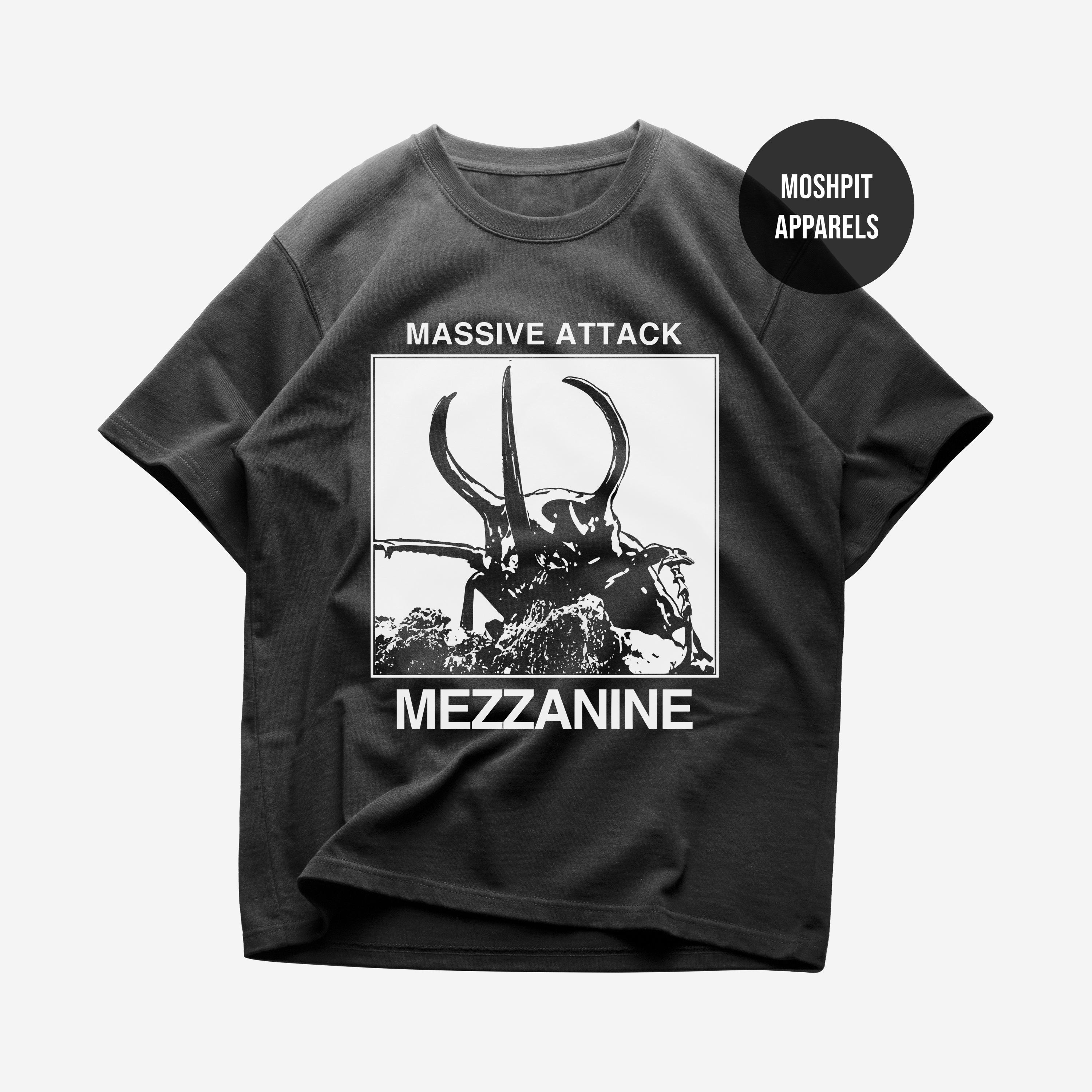 Massive Attack vs Mad Professor Tシャツ Massive attack t shirt - Etsy 日本 Massive Attack vs Mad Professor