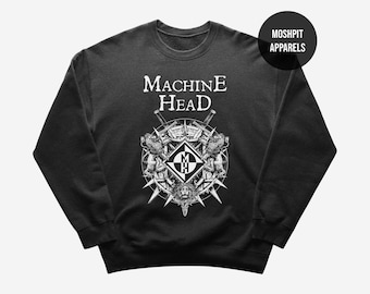 Sweater Machine Head - Sweatshirt metalmuziek - Of Kingdom And Crown - Album unatoned - Machine Head Merch - Rocker uniseks kleding