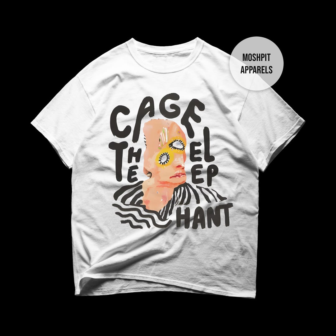 Cage the Elephant T-shirt - Rock Music Shirt - Melophobia Album ...