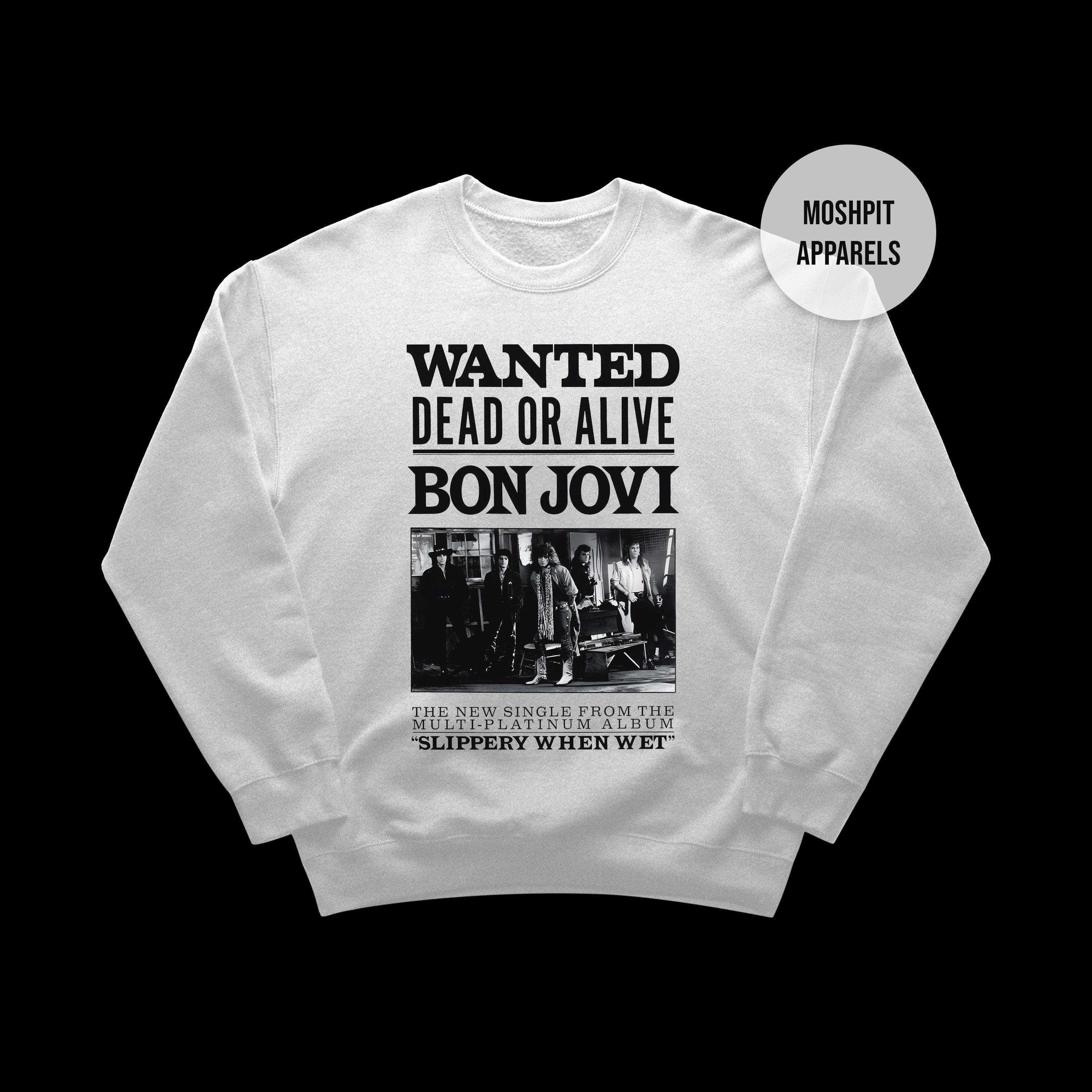 Produit Officiel Bon Jovi Forever Black Sweat à Capuche