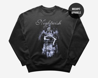 Vintage Nightwish 2001 L/S Band T-shirt - Black - Size Large L