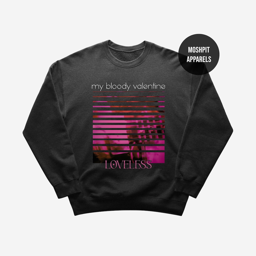 My Bloody Valentine Lサイズ Loveless ロンT My Bloody Valentine Sweatshirt - Rock Music Sweatshirt - MBV