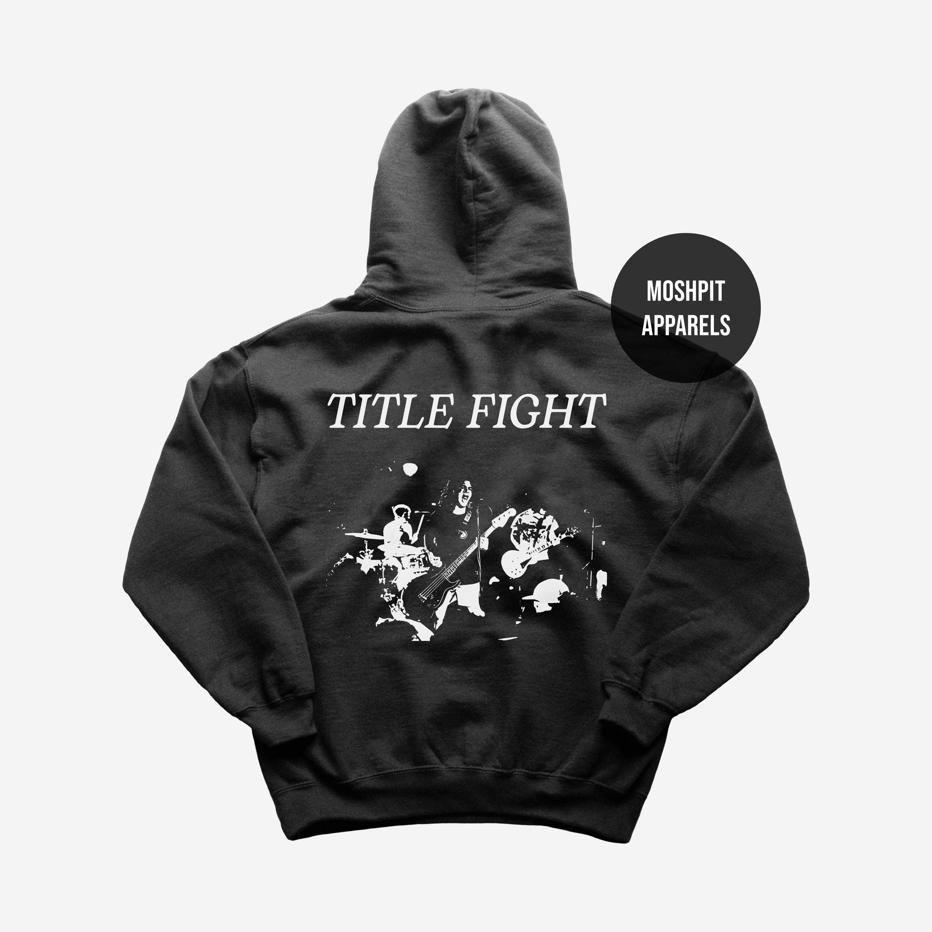 Title Fight Kingston PA USA T-Shirt - Black, Unisex Cotton, Sizes S-5XL