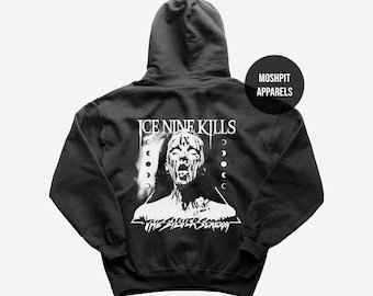 Ice Nine Kills Hoodie - Metal Music Shirt - The Silver Scream Shirt - Welcome To Horrorwood - Ice Nine Kills Merch - Unisex Rocker Clothing