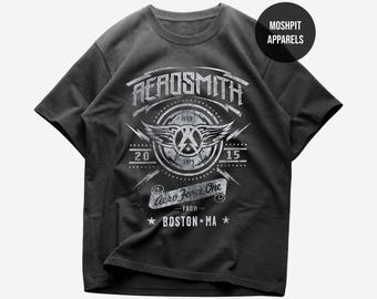 AEROSMITH DREAM ON カスタムTシャツ トップはカットアップ、ダメージ 