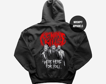 Ice Nine Kills Hoodie - Metal Music Hoodie - IX Hoodie - Welcome To Horrorwood - Ice Nine Kills Merch - Unisex Rocker Clothing