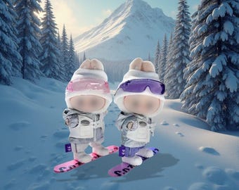 Ski Suit Sports Outfit for LBB 1.0/3.0 (17cm doll)