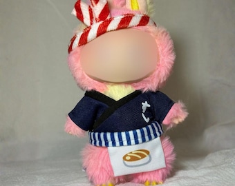 Japanese Sushi Chef Outfit for LBB 1.0/2.0/3.0 (15/17cm doll)