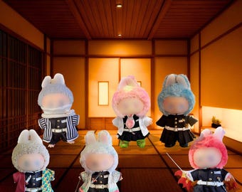 Atuendo de miembro de élite Demon Killer para LBB 1.0/3.0 (muñeca de 17 cm)