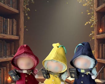 Wizard Outfit for LBB 1.0/2.0/3.0 (15/17cm doll)