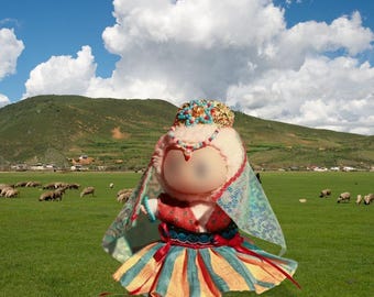 Altes Dunhuang Style Hanfu Outfit für LBB 1.0/2.0/3.0