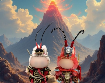 Atuendo de Wukong para LBB 1.0/3.0 (muñeca de 17 cm)