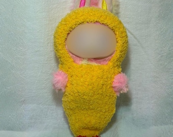 Outfit met gefrituurde garnalen voor LBB 1.0/3.0 (pop van 17 cm)