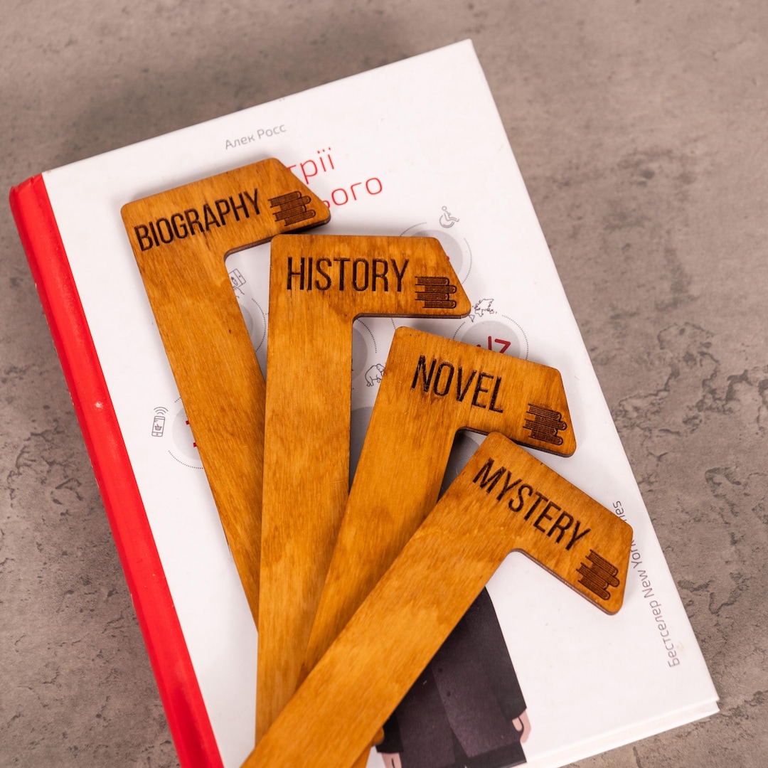 Bookshelf Dividers Personalized, Book Separators, Book Shelf Dividers ...