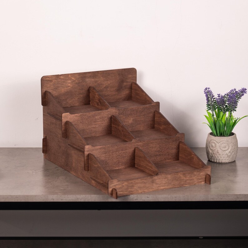 Tafeldisplay voor de detailhandel, houten displaystandaard, beursdisplay, displaystandaard voor detailhandel, displaystandaard voor ambachten, displayrekken voor de detailhandel afbeelding 20