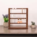 Jewelry stand hanger, Wood earring organizer, Jewelry display stands wooden, Earring holder personalized, Earring holder organizer product logo