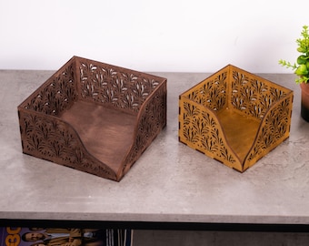 ナプキンスタンド、ナプキンホルダー（大）、ナプキンオーガナイザー、キッチンナプキンホルダー、テーブルナプキンホルダー、木製ナプキンホルダー、ティッシュトレイ