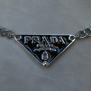 Prada triangle necklace - Etsy 日本