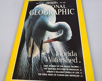 The National Geographic Magazine July - Dec 1993 With Case - Etsy