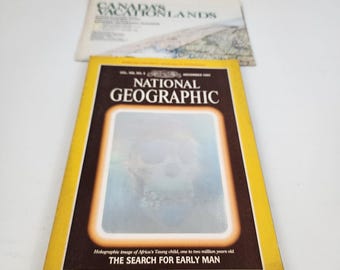 National Geographic Magazine November 1985 With Insert