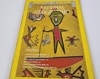 National Geographic Magazine June 1977 No Insert
