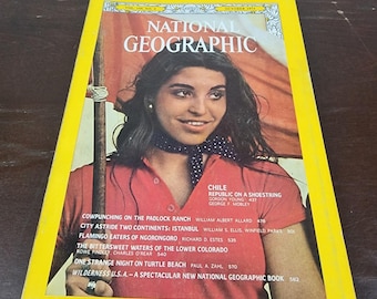 National Geographic Magazine October 1973 No Insert