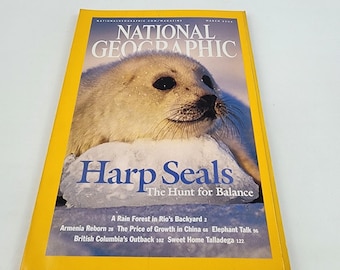 National Geographic Magazine March 2004 No Insert