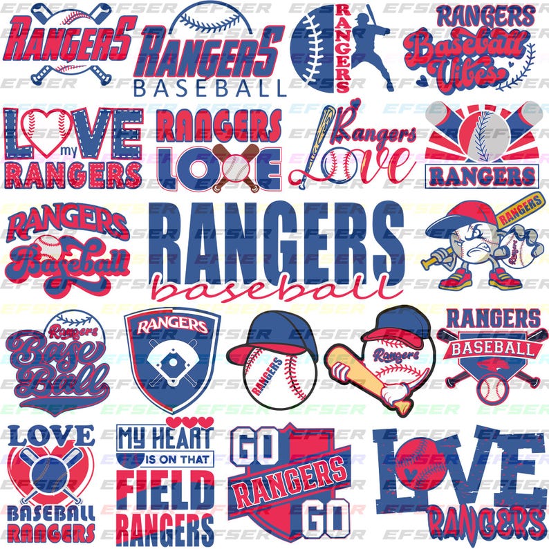 Rangers Svg File,rangers Png,rangers Baseball,rangers Svg,go Rangers ...