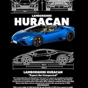 LAMBORGHINI PNG: 15 Urban Streetwear T-Shirt/Hoodie Designs (digitaler Download)