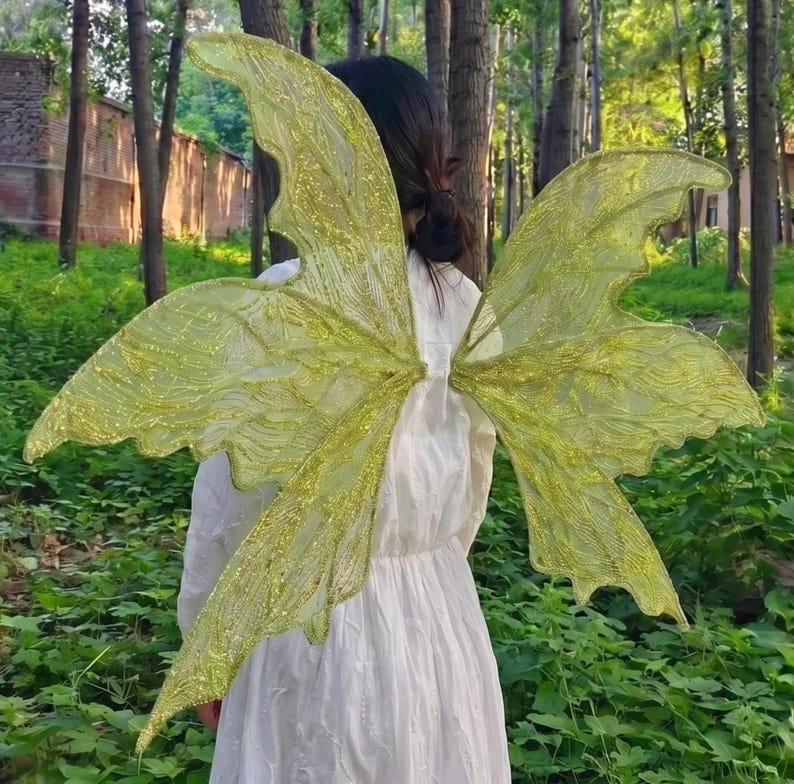 Widmann Alas De Purpurina Verde Para Niños – Disfraz De Hada, Mariposa O Duende, Ideal Para Carnaval, Fiestas Temáticas Y Juego Simbólico
