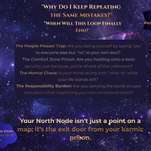 K&ouml;nnte beinhalten: Digitalgrafik mit Sternenhimmel-Hintergrund. Der Text enth&auml;lt Fragen zum Wiederholen von Fehlern und eine personalisierte Nachricht. Ein blauer Stern sagt "100% Personalisiert".