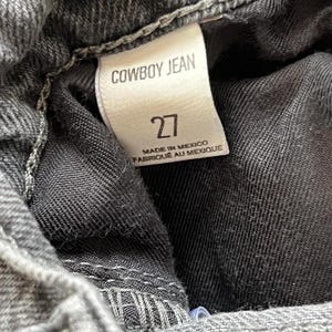 Vintage Y2K BDG Urban Outfitters cowboyjeans gråtvättade denimjeans storlek 27 bild 6