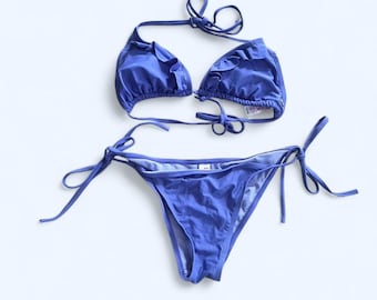 Lili Pink lila Bikini Set Größe Medium Unterteil Top 32B