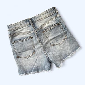 Anthropologie Pilcro Y2K baggy denim shorts size 27 image 3