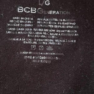 BCBG Generation fairy vintage y2k logo tanktop zwart roze maat small afbeelding 6