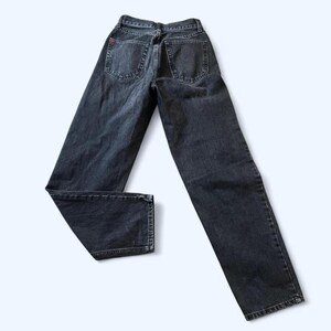 BDG Urban Outfitters jeans negros holgados de tiro alto estilo grunge y2k con rotos, talla 25 imagen 6
