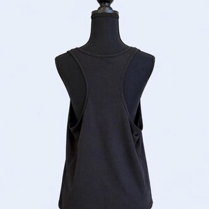 BCBG Generation fairy vintage y2k logo tanktop zwart roze maat small afbeelding 4