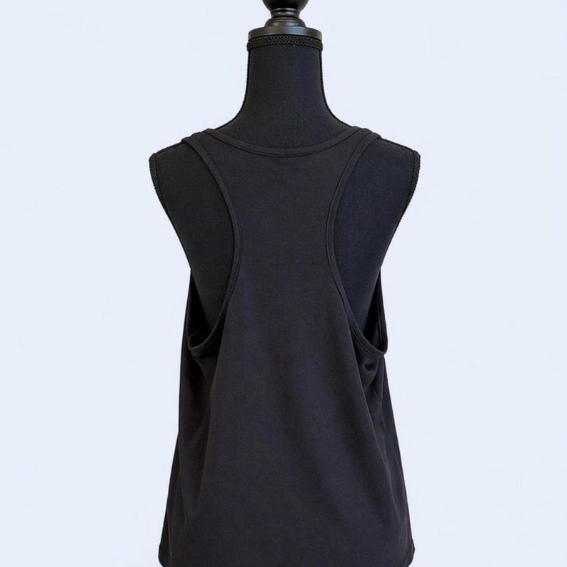 BCBG Generation fairy vintage y2k logo tanktop zwart roze maat small afbeelding 4