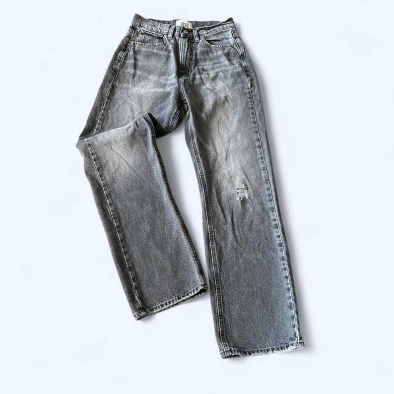 Vintage Y2K BDG Urban Outfitters cowboyjeans gråtvättade denimjeans storlek 27 bild 2