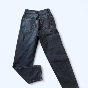 BDG Urban Outfitters jeans negros holgados de tiro alto estilo grunge y2k con rotos, talla 25 imagen 5