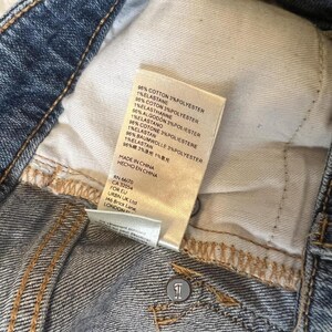 Anthropologie Pilcro Y2K baggy denim shorts size 27 image 6