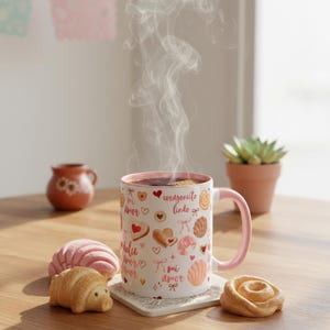 Dulce Amor Pan Dulce Mug | Mexican Pastry Concha Coffee Cup
