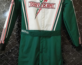 Tuta da corsa Formula F1 Team Tony Kart Suit, design personalizzato, tutte le taglie