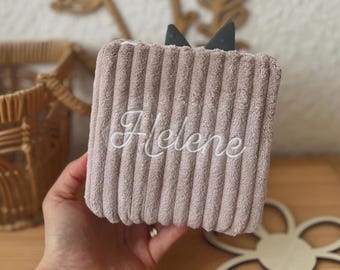 Housse de boîte à bonbons faite main | Housse de boîte à bonbons en velours côtelé | Housse de boîte à bonbons personnalisée | Housse de protection pour boîte à bonbons