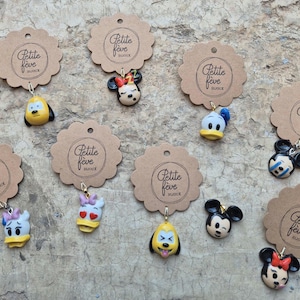Ciondoli/ciondoli emoji Disney in oro o argento