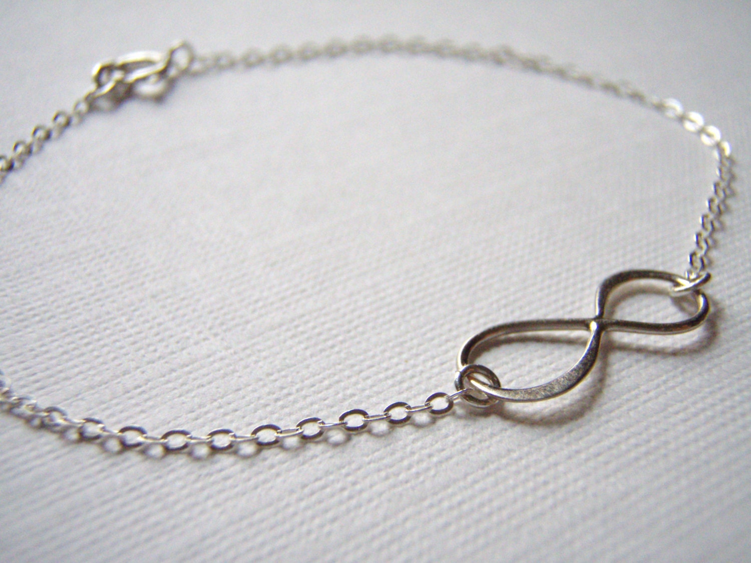 Sterling Silver Infinity Bracelet Infinity 925 Solid Silver